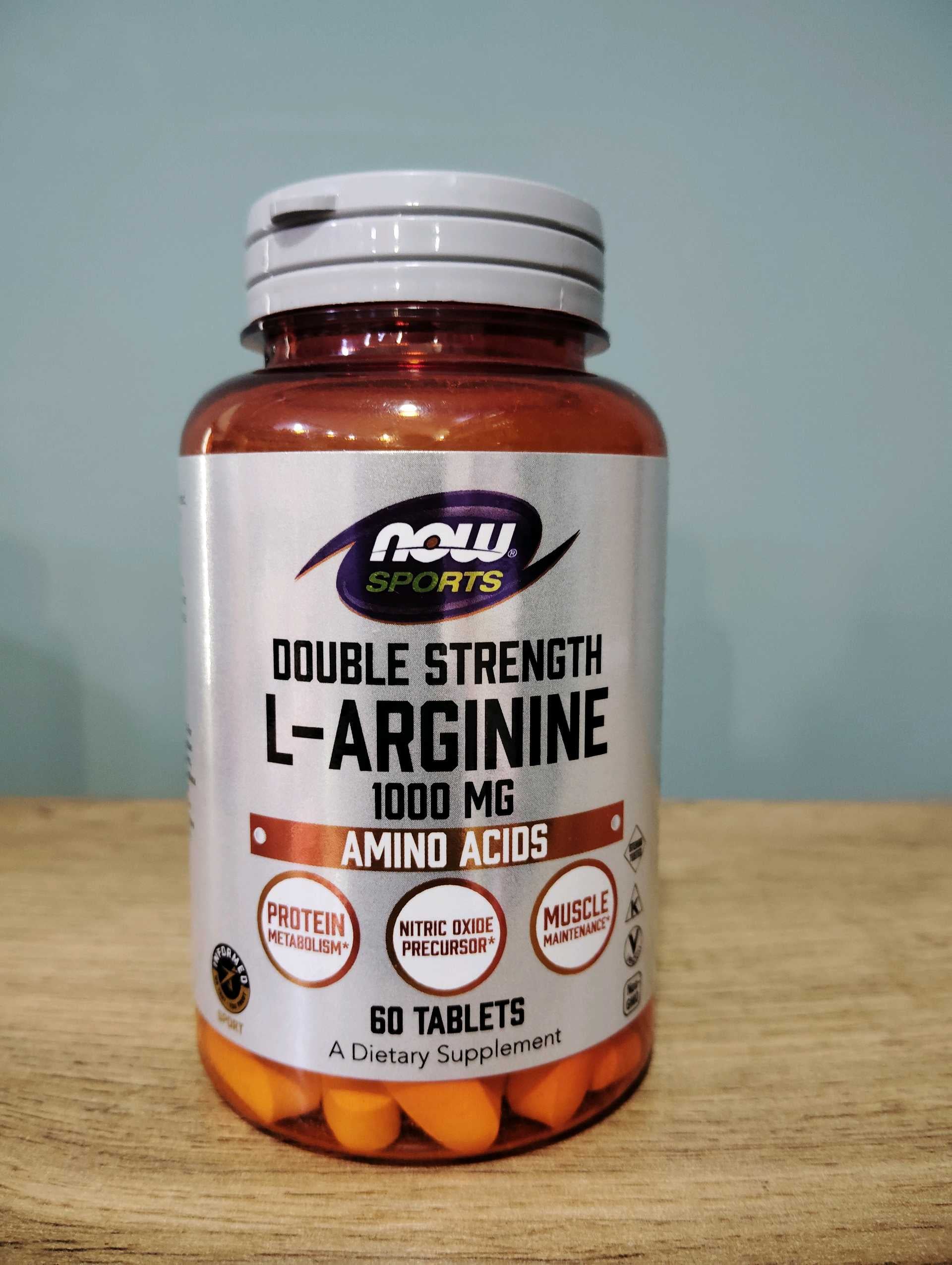 NOW SPORTS DOUBLE STRENGTH L-ARGININE 1000MG