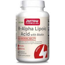 Jarrow Alpha Lipoic Acid with biotin 60vcap