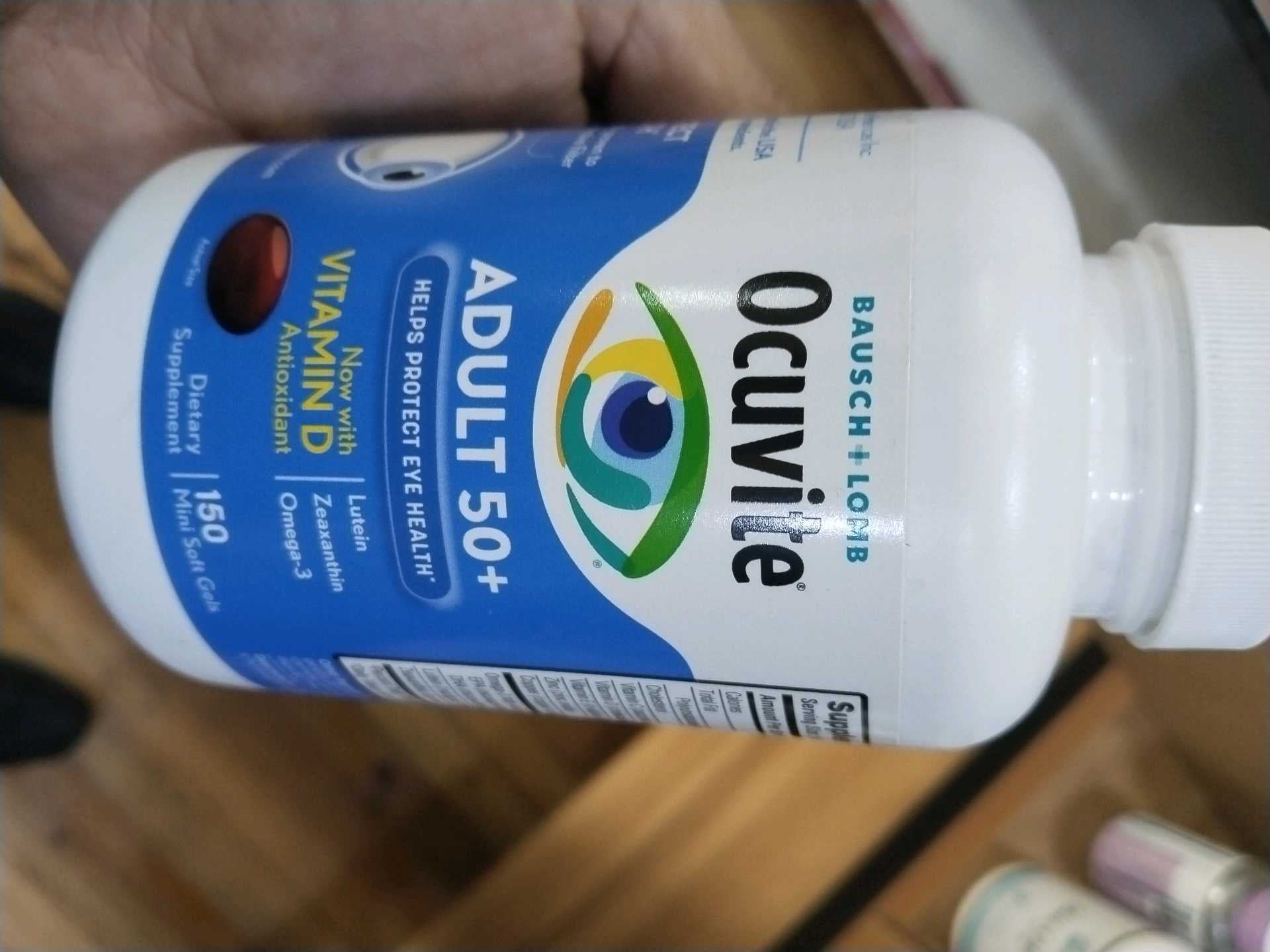 Ocuvite Adult 50+ 150mini soft gels