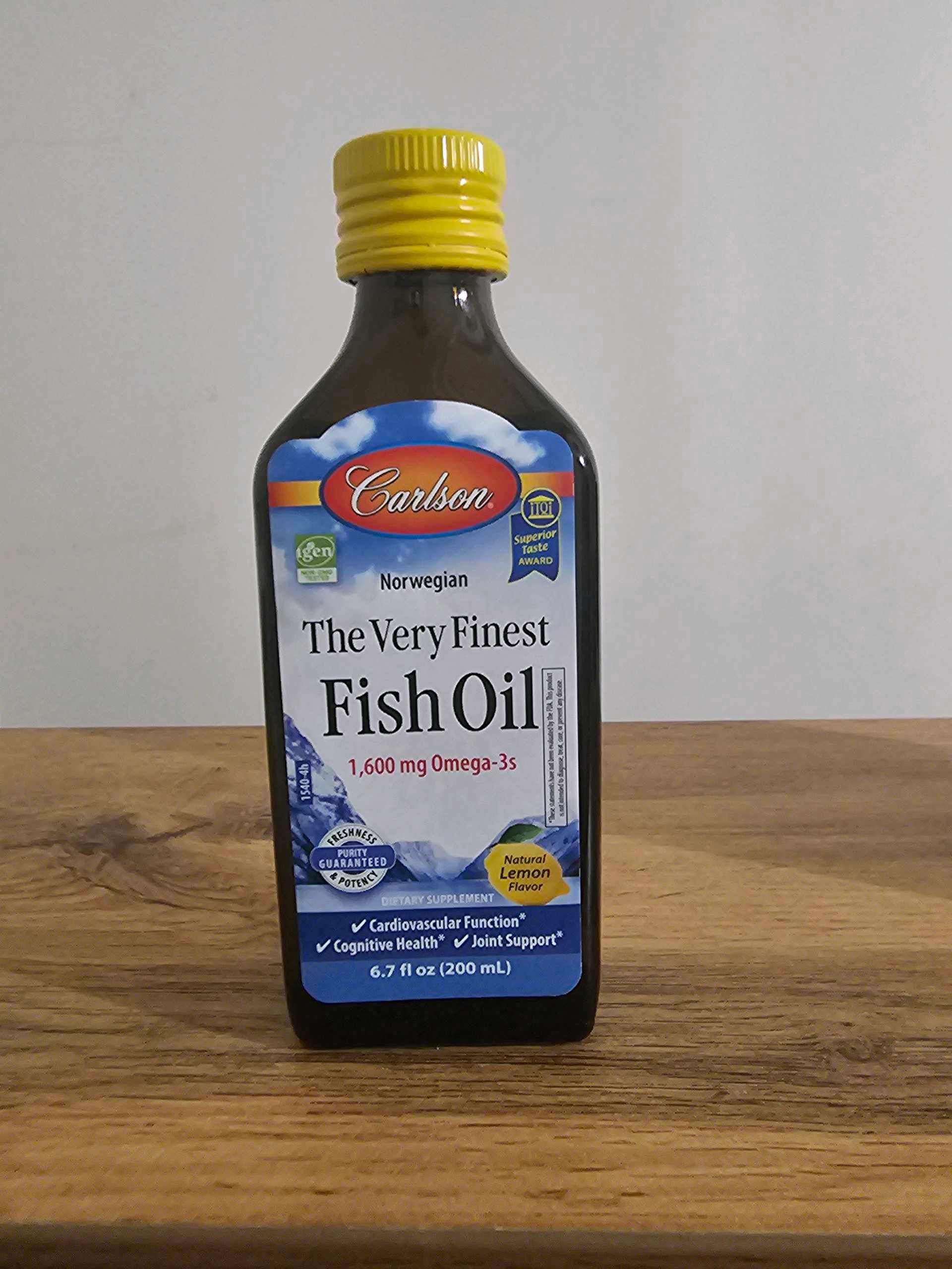 Carlson Fish Oil Omega-3 1600mg