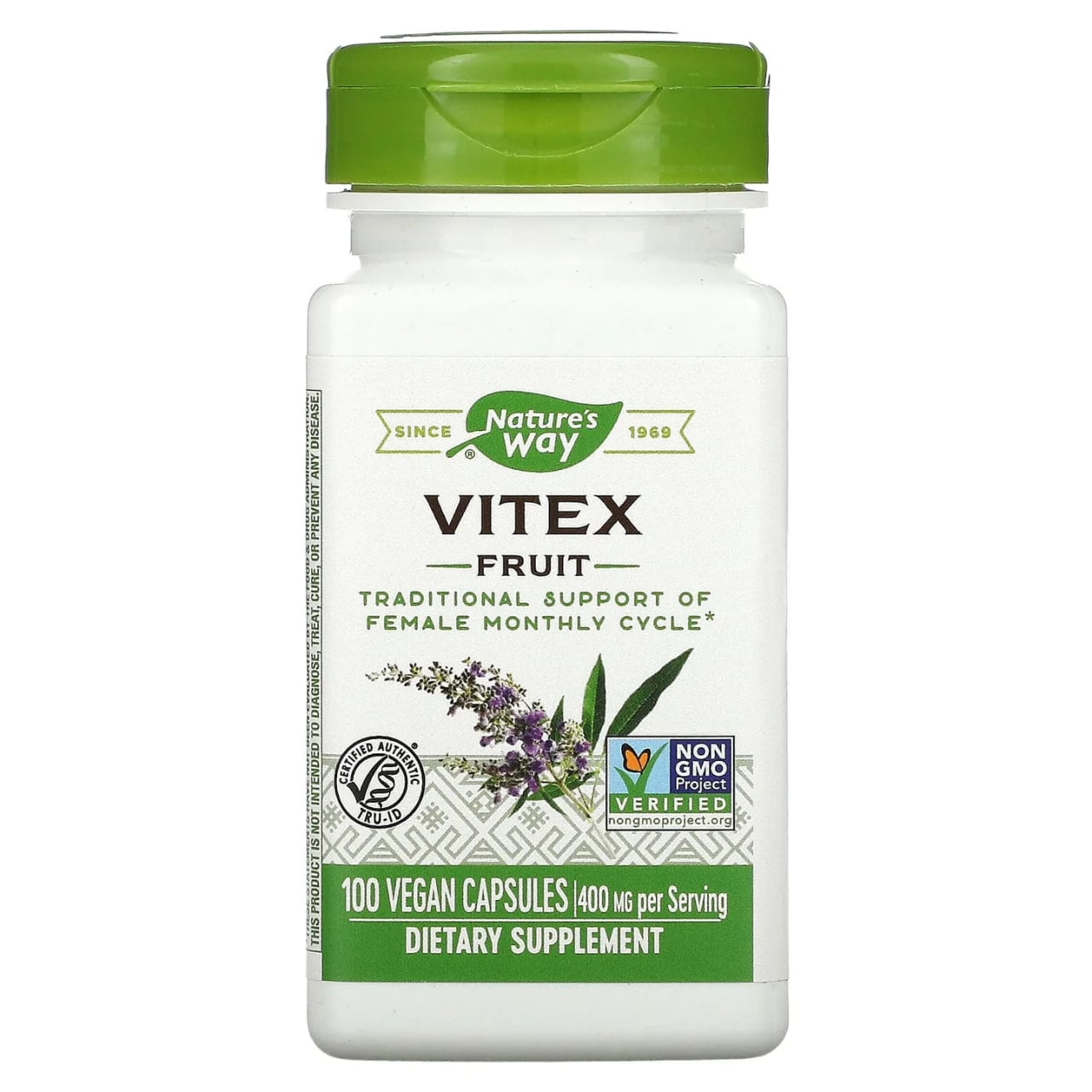 NATUREʻS WAY VITEX AGNUS-CASTUS 100 CAP