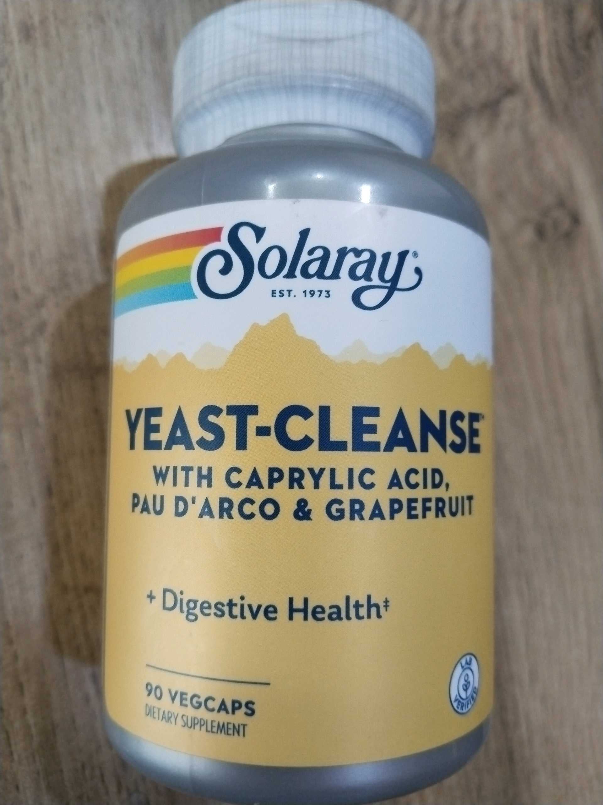 SOLARAY, YEAST-CLEANSE™, 90 VEGCAPS