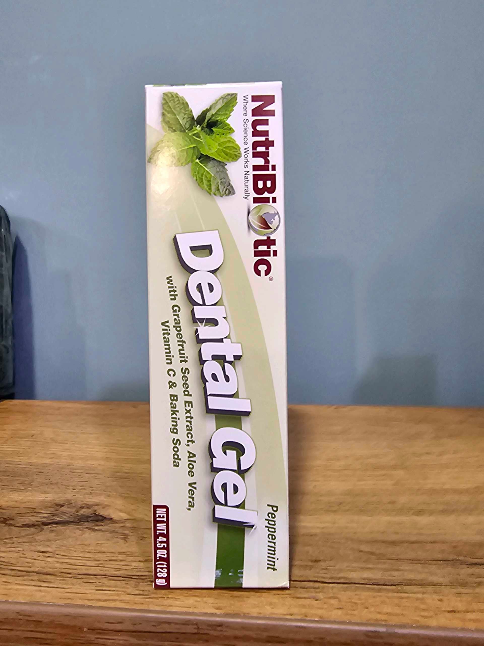 Nutribiotic Dental Gel with grapefruit&Aloe Vera