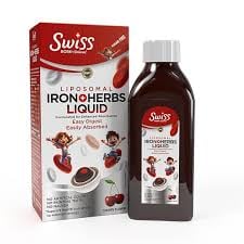 Swiss Bork IRON HERBS LIQUID KIDS 150 ML Sirop