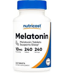 NUTRICOST MELATONIN 10MG 240CAP