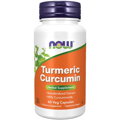 NOW TURMERIC CURCUMIN EXTRACT  60 VCAPS