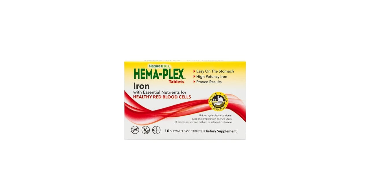 NATURES PLUS HEMA PLEX 10 TABLET