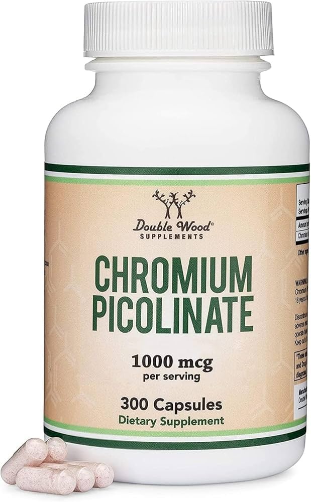 DoubleWood Chromium Picolinate - 300 x 1000 mcg capsules