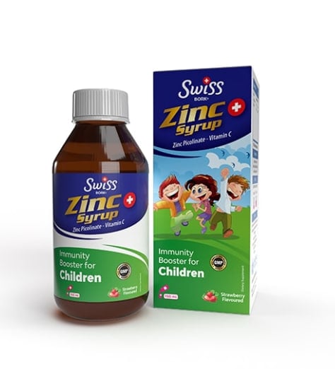 Swiss Bork Zinc Syrup 150ml