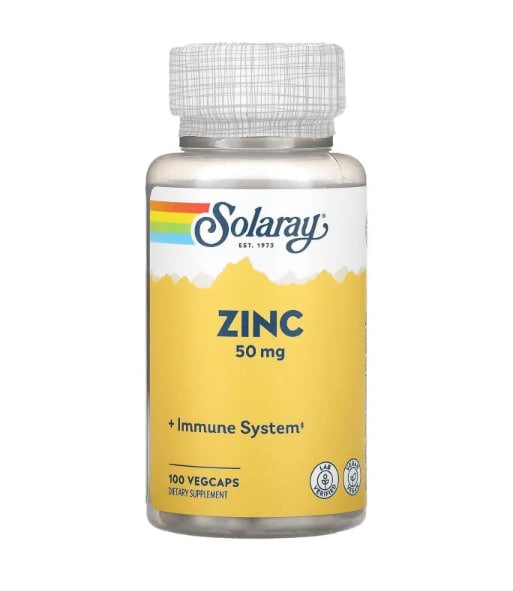 Solaray zinc 50 mg 100 vcap