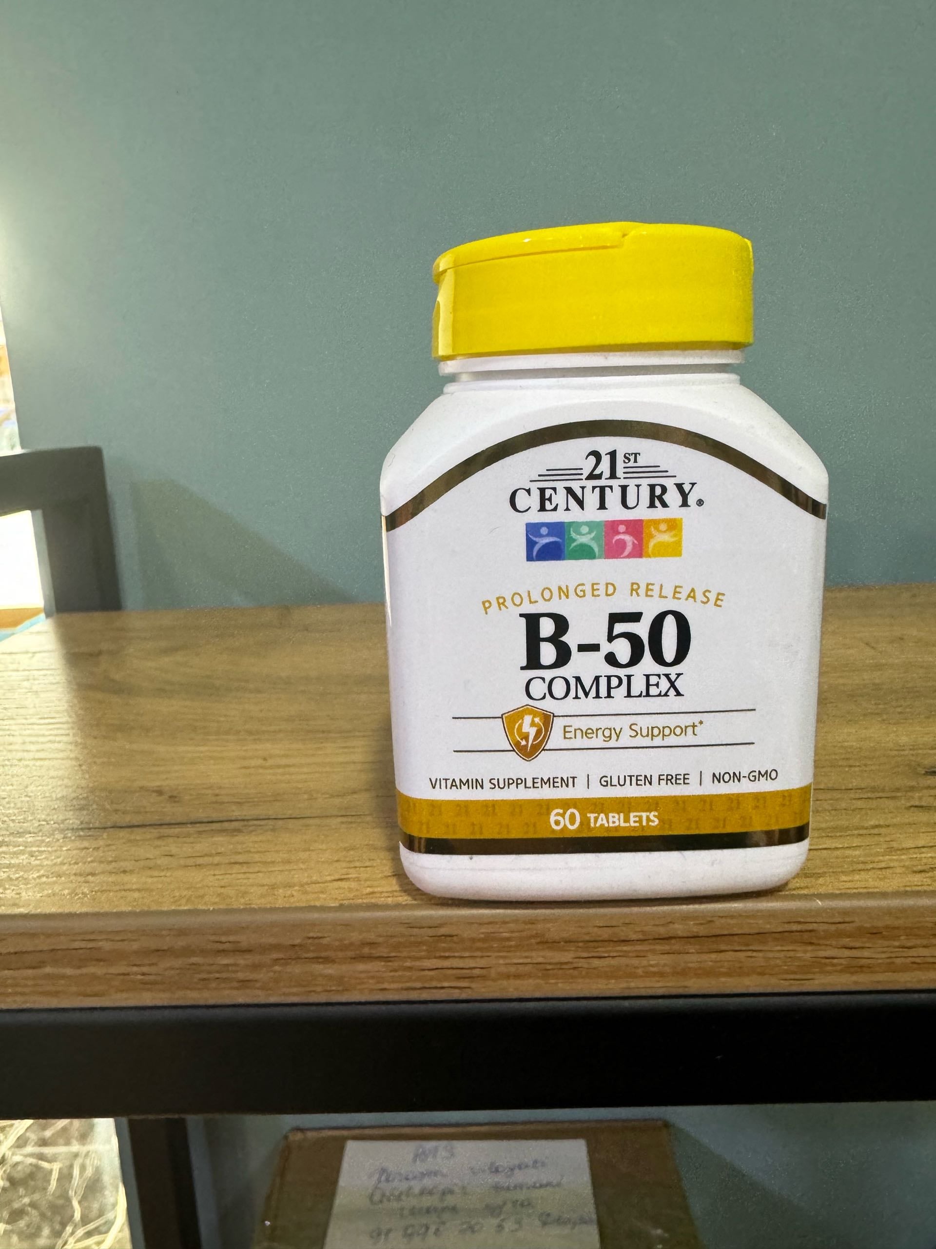 21st Century, B-50 Complex, Prolonged Release, 60 Tablets