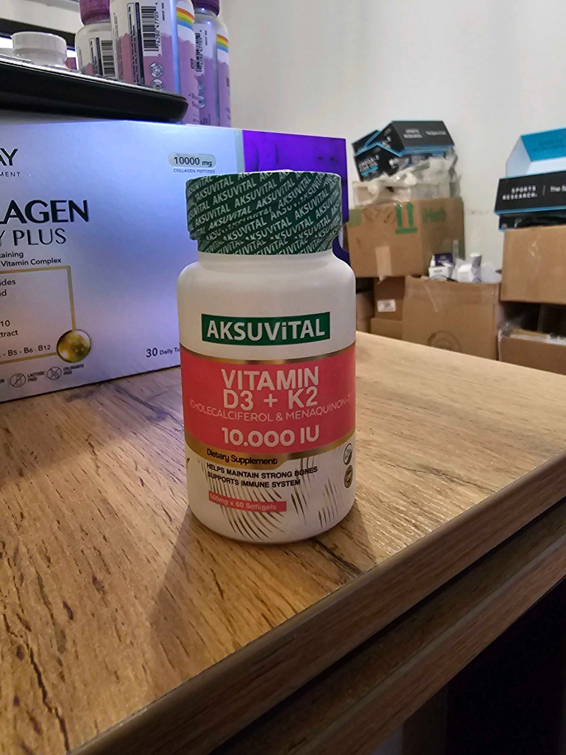 aksuvitall vitamin d3 k2 10000 iu