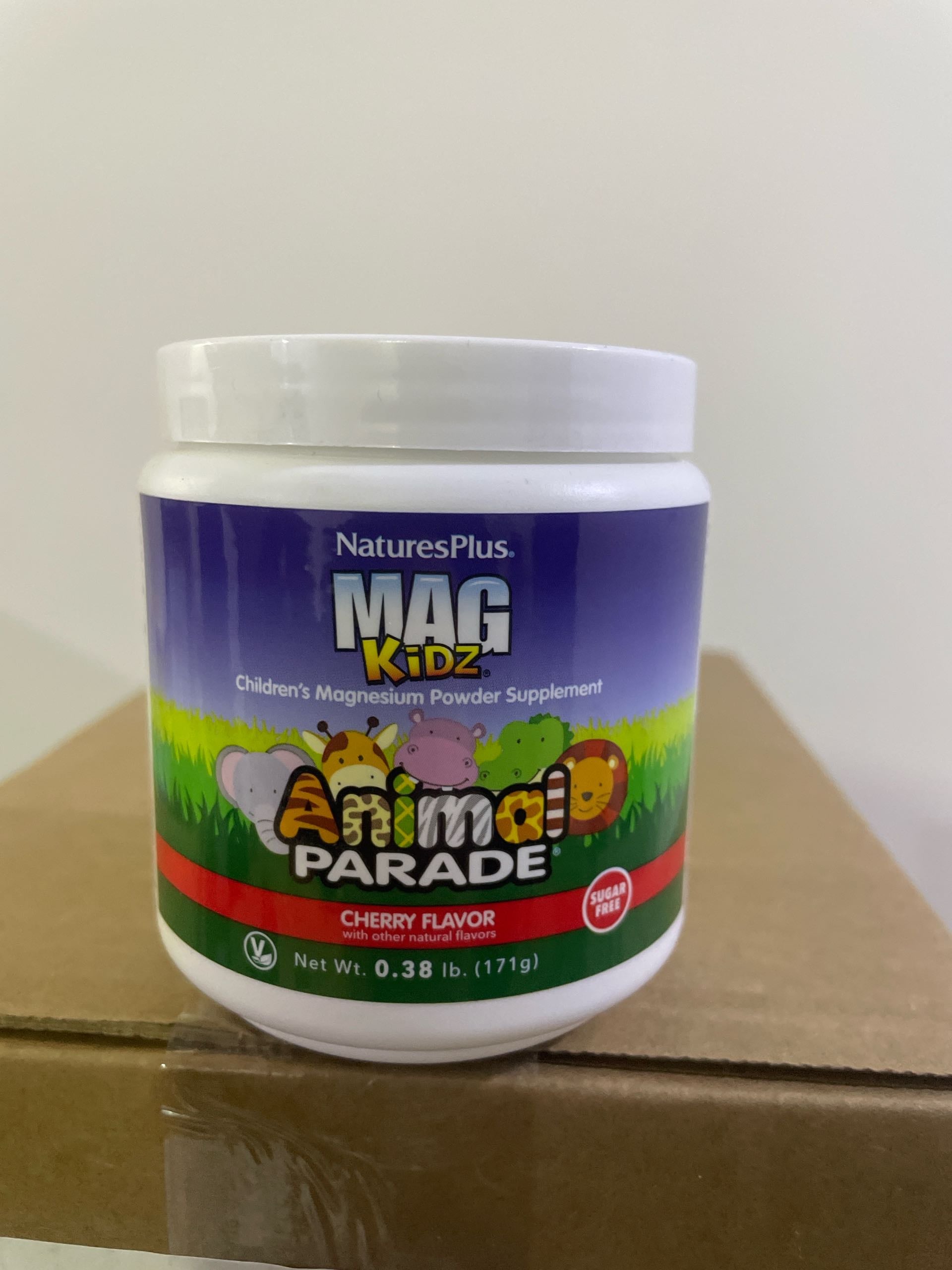 Nature's Plus Animal Parade Children's Magnesium, Cherry Flavor, 6 oz (171 g)