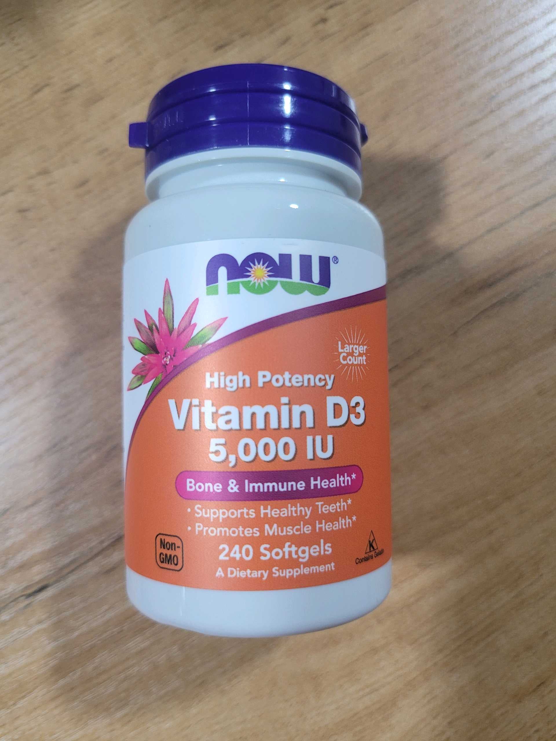 Now VIT D-3 5000 IU 240 SGELS