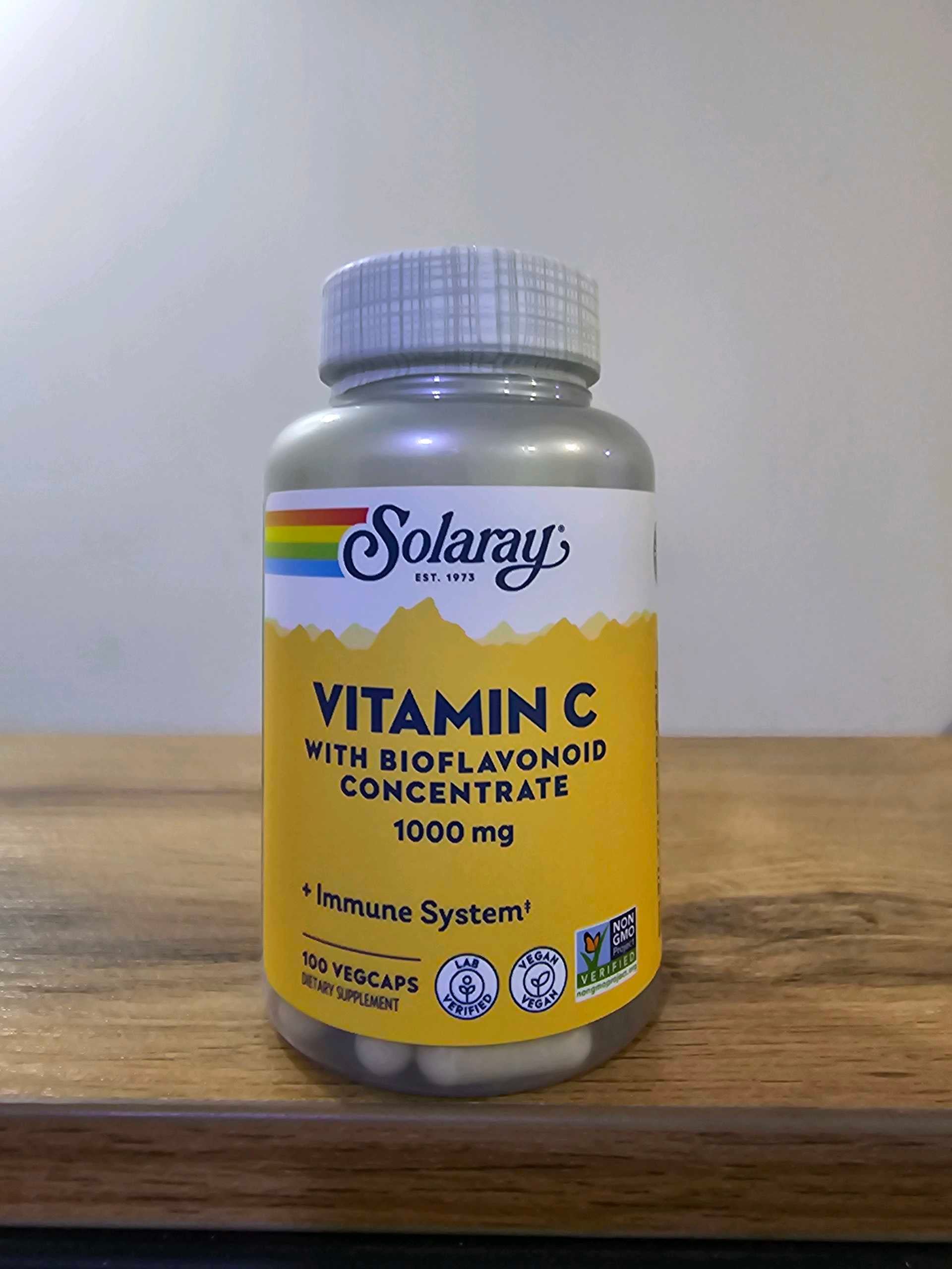 Soloray Vitqmin C 1000 mg 100 vegcaps