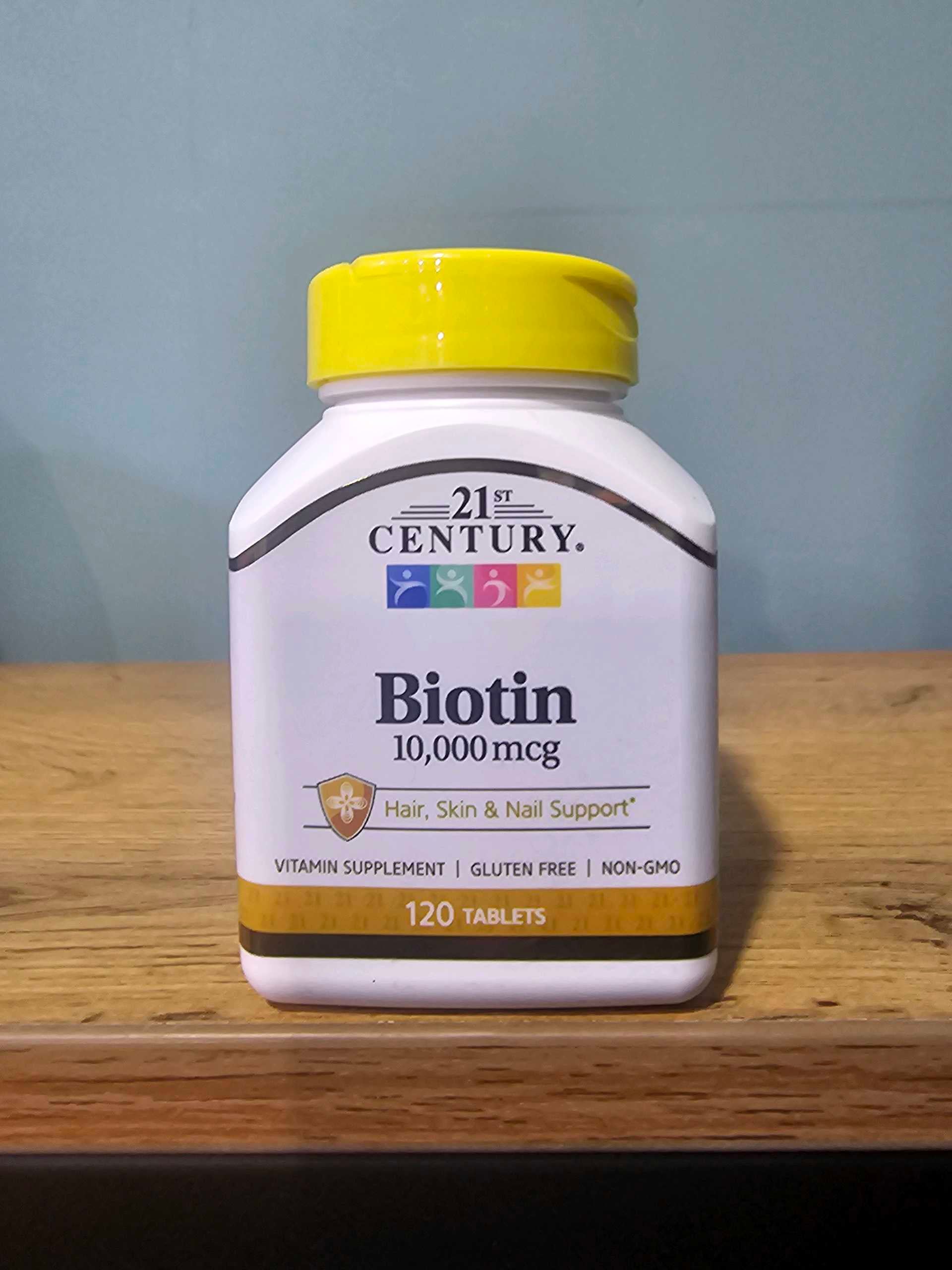 21 CENTURY BIOTIN 10000 120 tabs