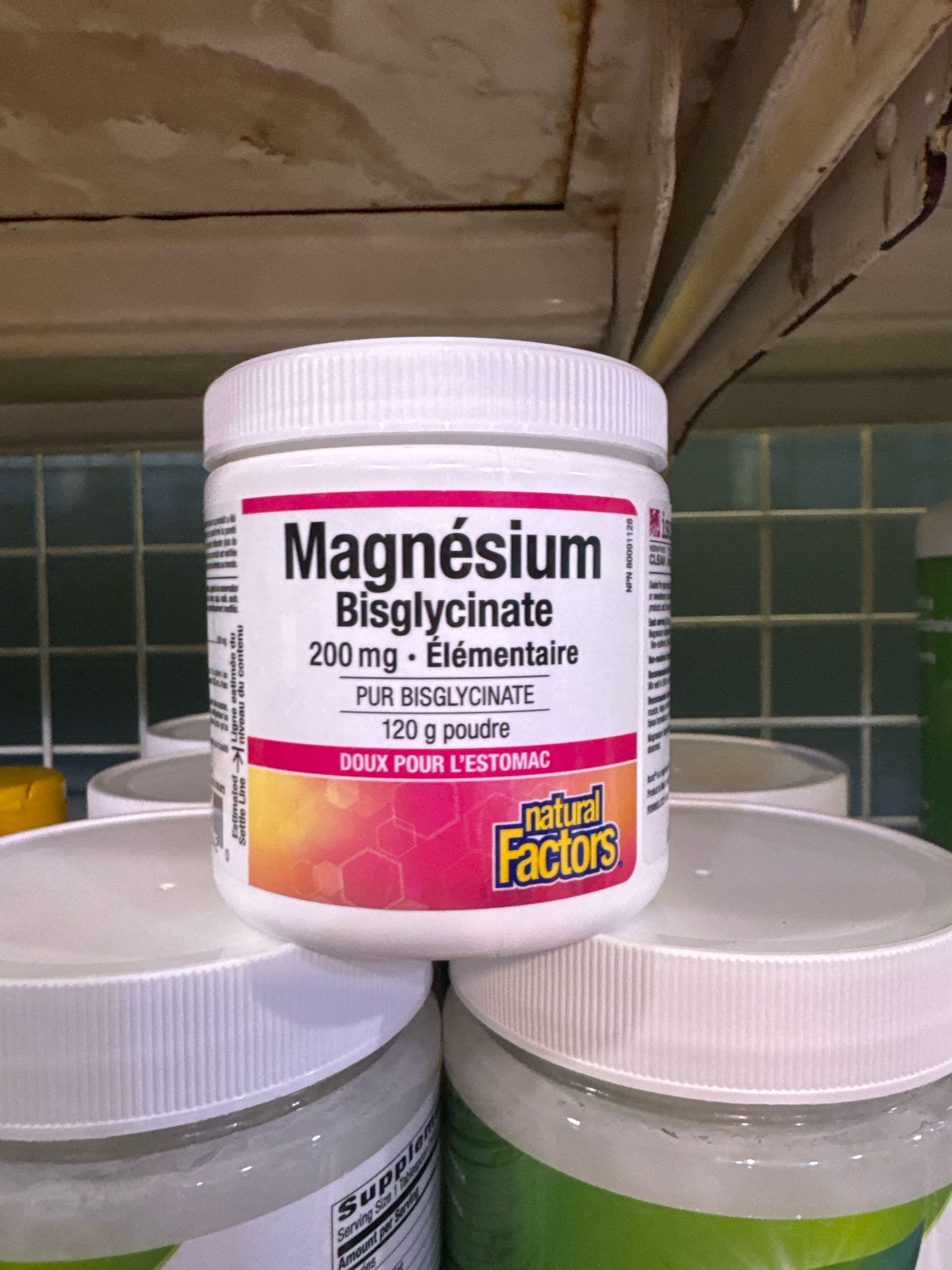 NATURAL FACTORS MAGNESIUM BISGLYICINATE