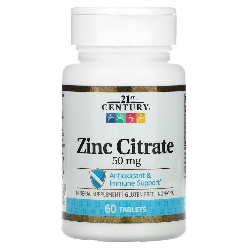 Zinc Citrate 50 mg 60 tabs