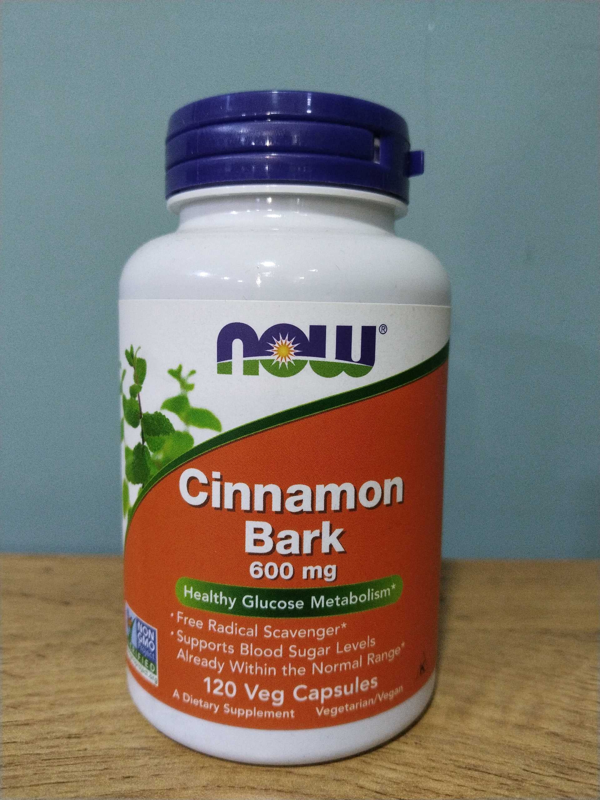 NOW Cinnamon Bark 600mg