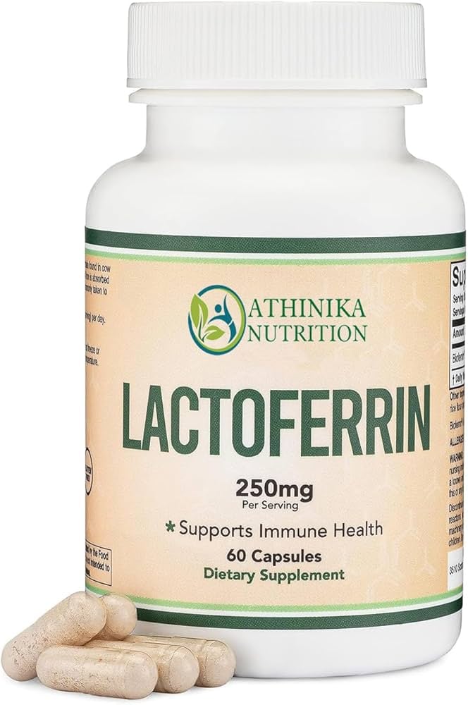 DoubleWood Lactoferrin - 60 x 125 mg capsules