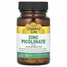 contry life  zinc picolinate