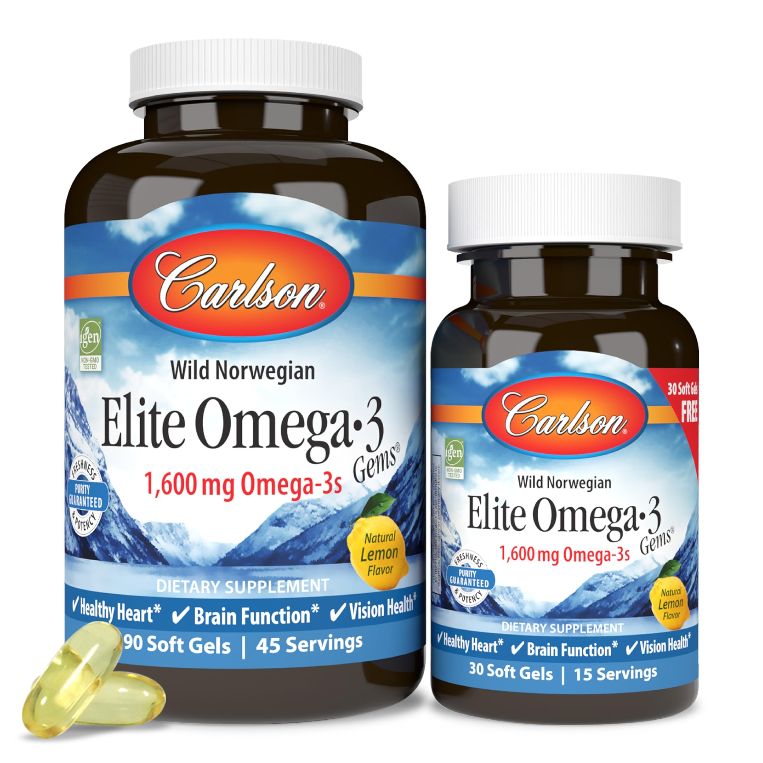 Elite Omega-3 Gems 90+30 SG