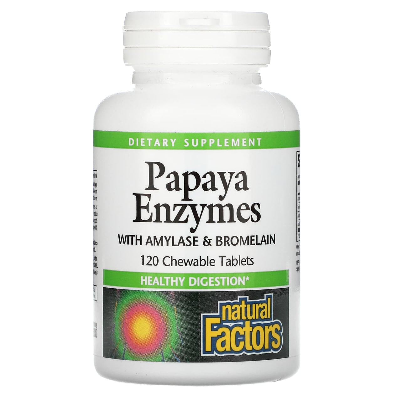 Natural Factors - Papaya Enzymes 120cap