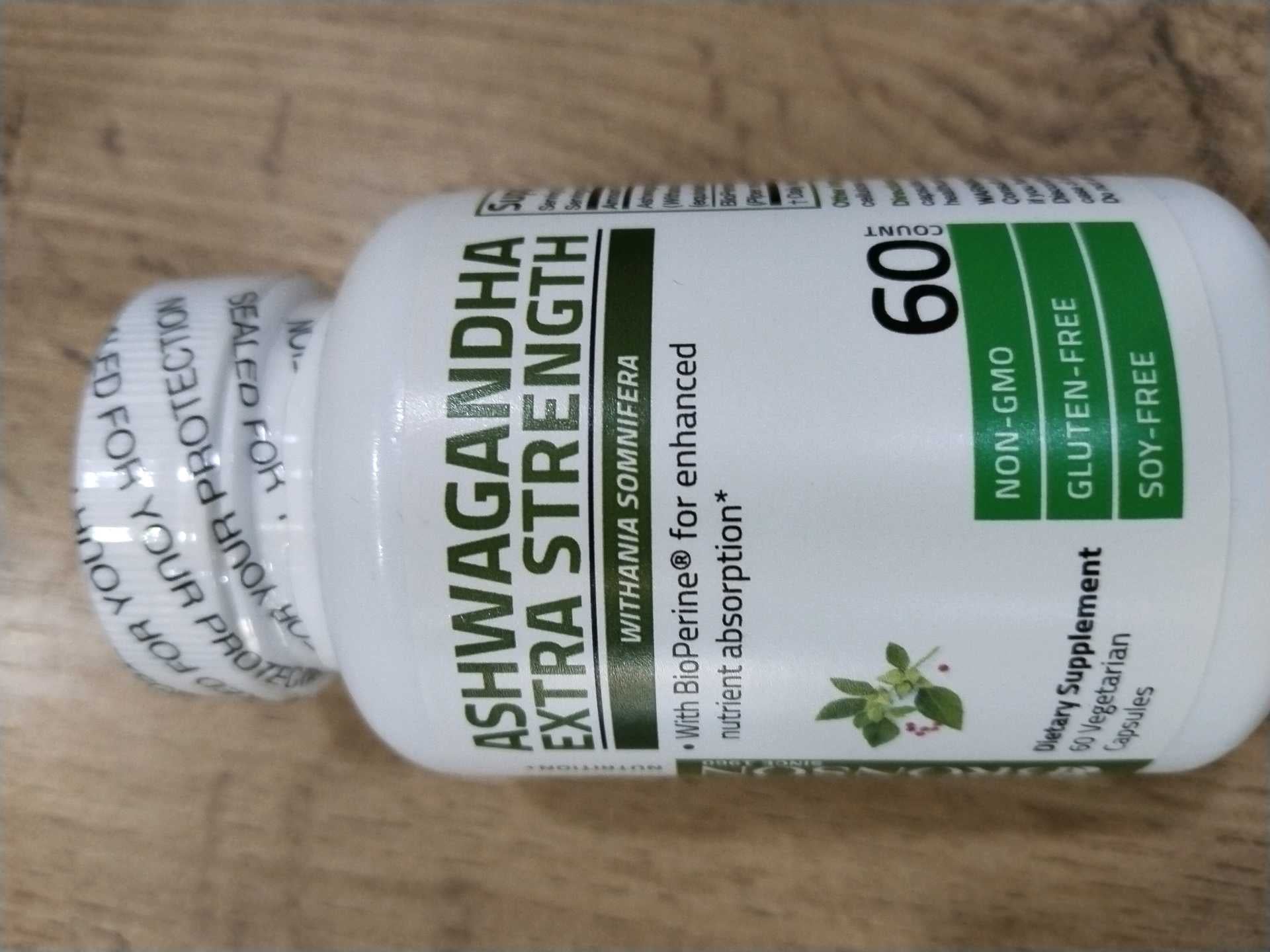 BRONSON Ashwagandha Extra Strenghth 60 veg cap