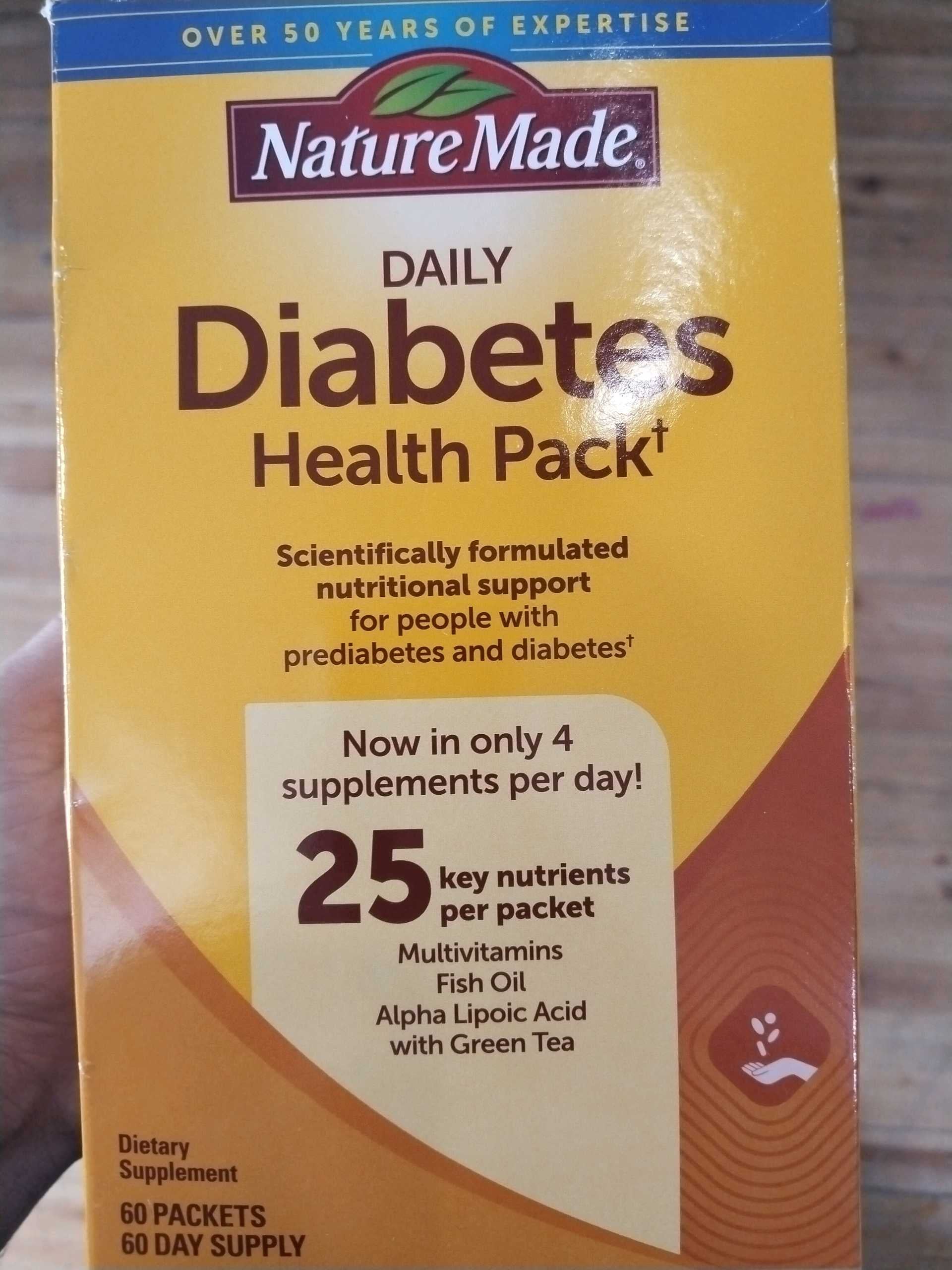 Nature Made Diabetes Health Pack 60