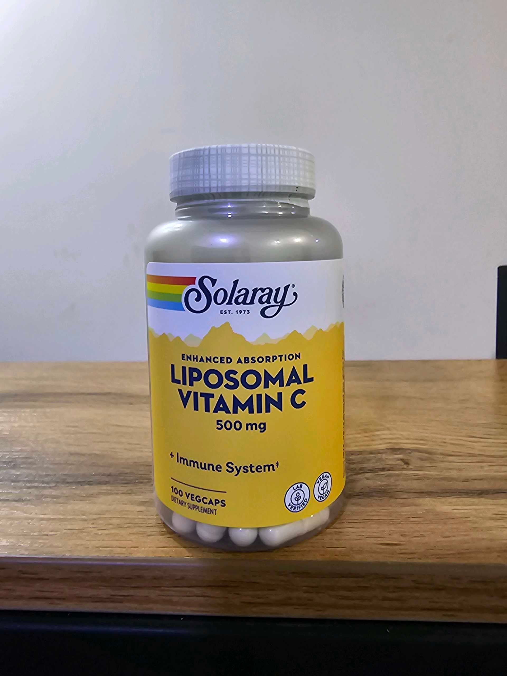 Soloray Lipocomal Vitamin C 100 vegcaps