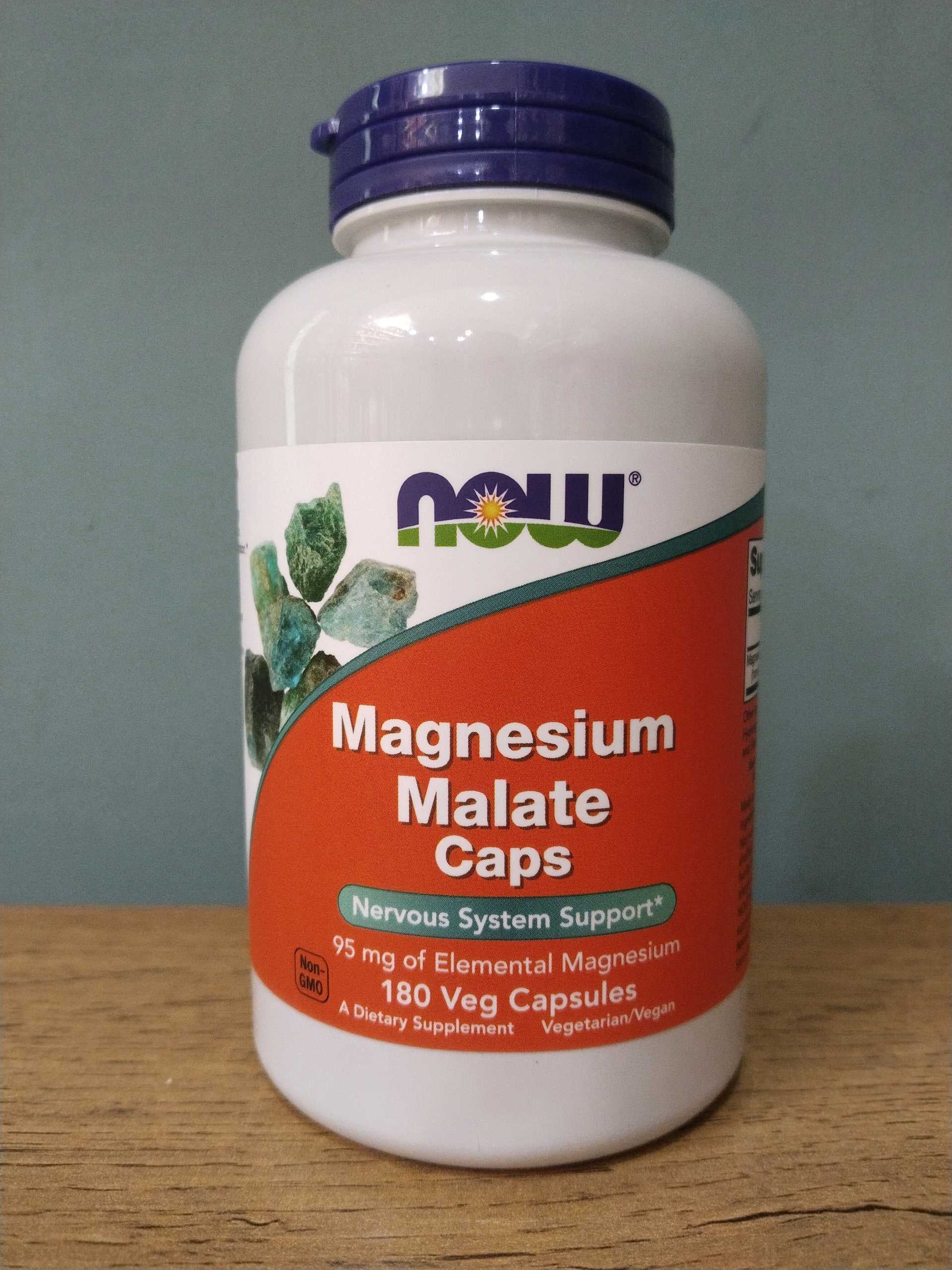 NOW MAGNESIUM MALATE CAPS  180 VCAPS
