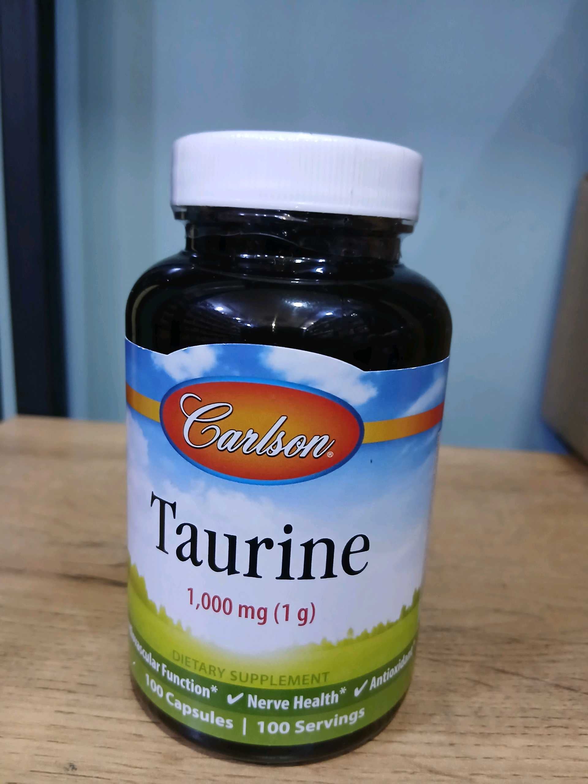 Carlson Taurine 100 Capsules