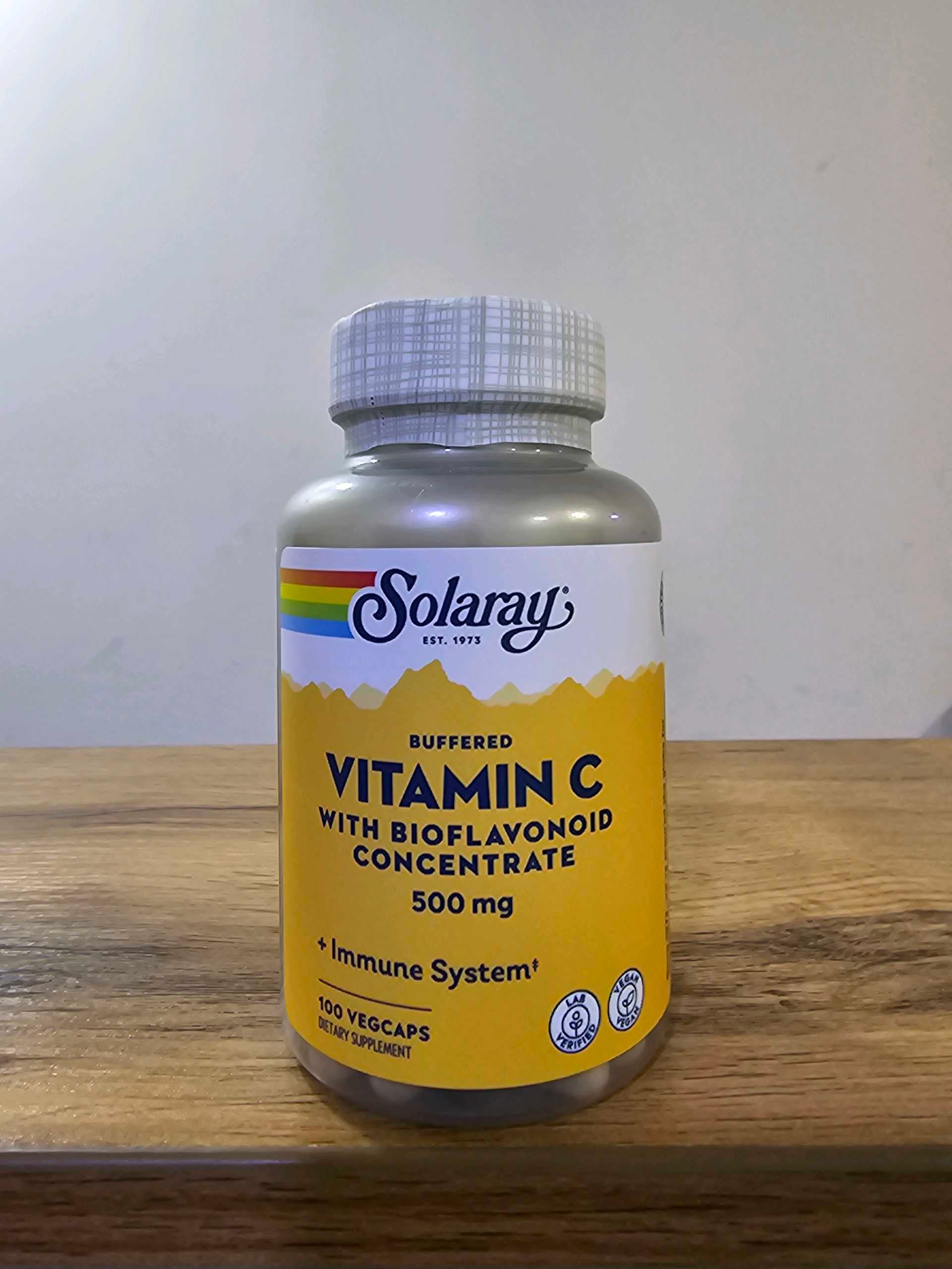 Soloray Vitamin C 500 mg  100 vegcaps