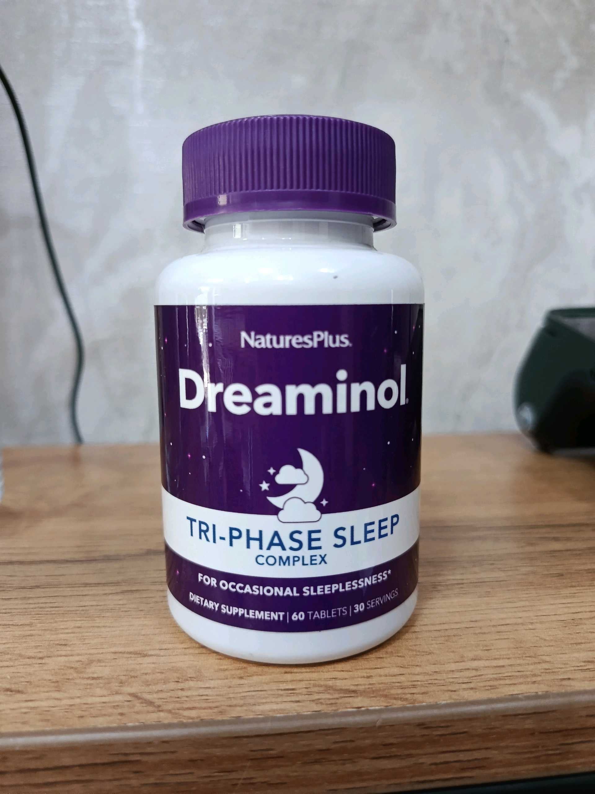 NATURESPLUS, DREAMINOL®, TRI-PHASE SLEEP COMPLEX, 60 TABLETS