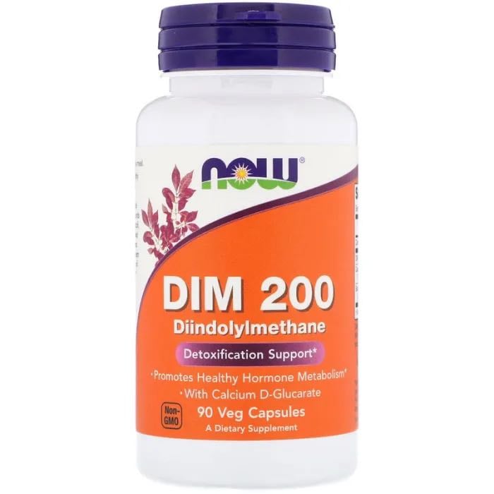 NOW DIM 200 w/ CALCIUM D-GLUCARATE  90 VCAPS