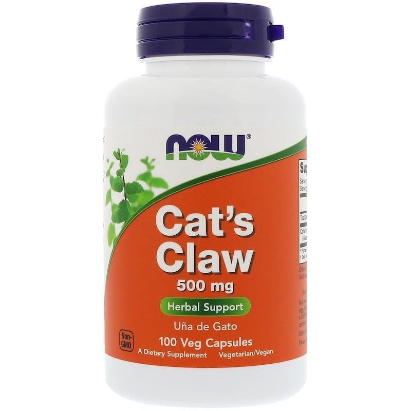 NOW FOODS CATʻS CLAW 500MG 100CT