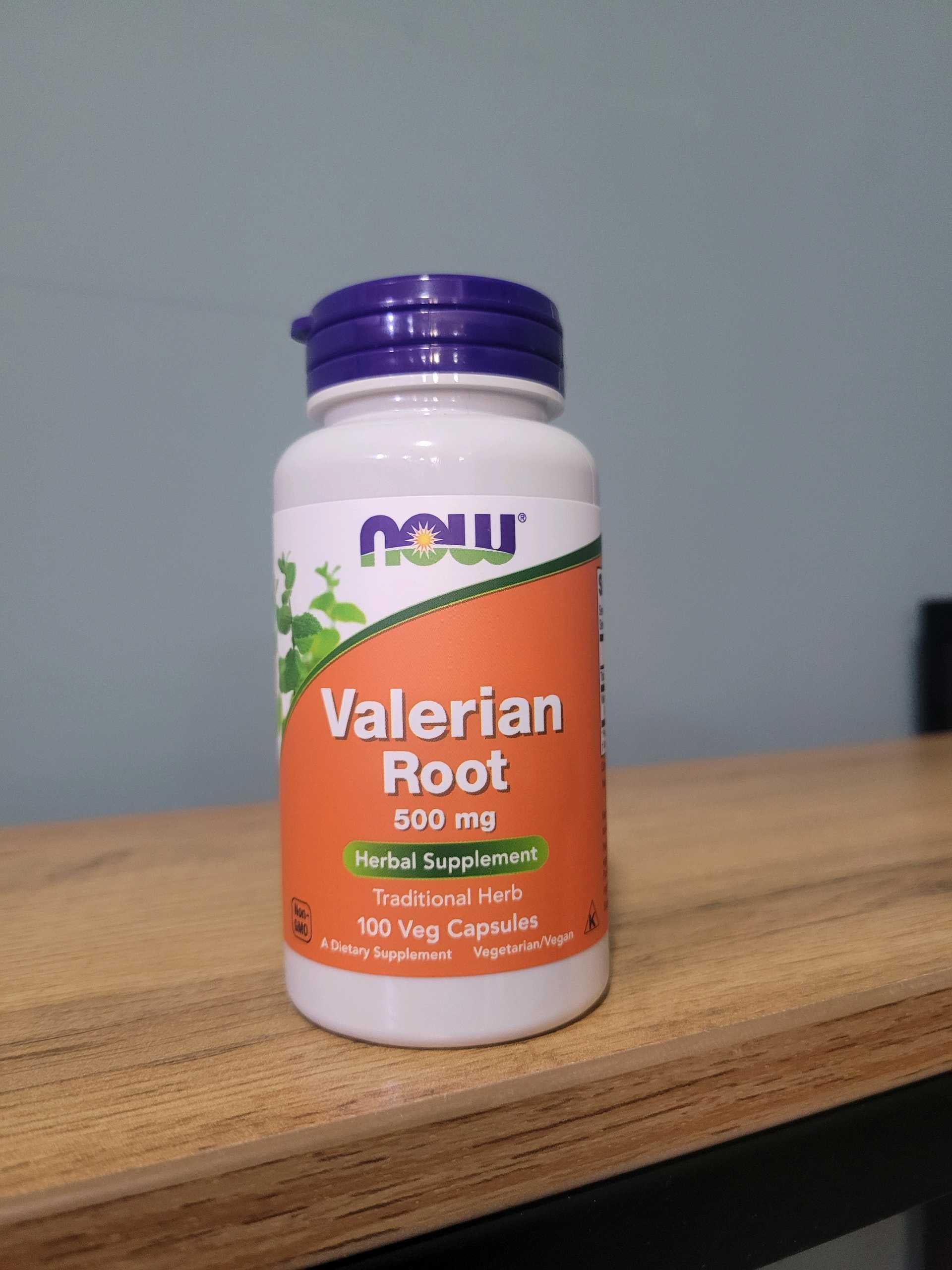 NOW VALERIAN ROOT 500mg  100 VCAPS