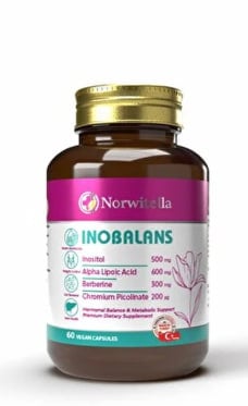 Norwitella, Inobalans, Hormonal balance/Metabolic Support, 60 vegan capsules