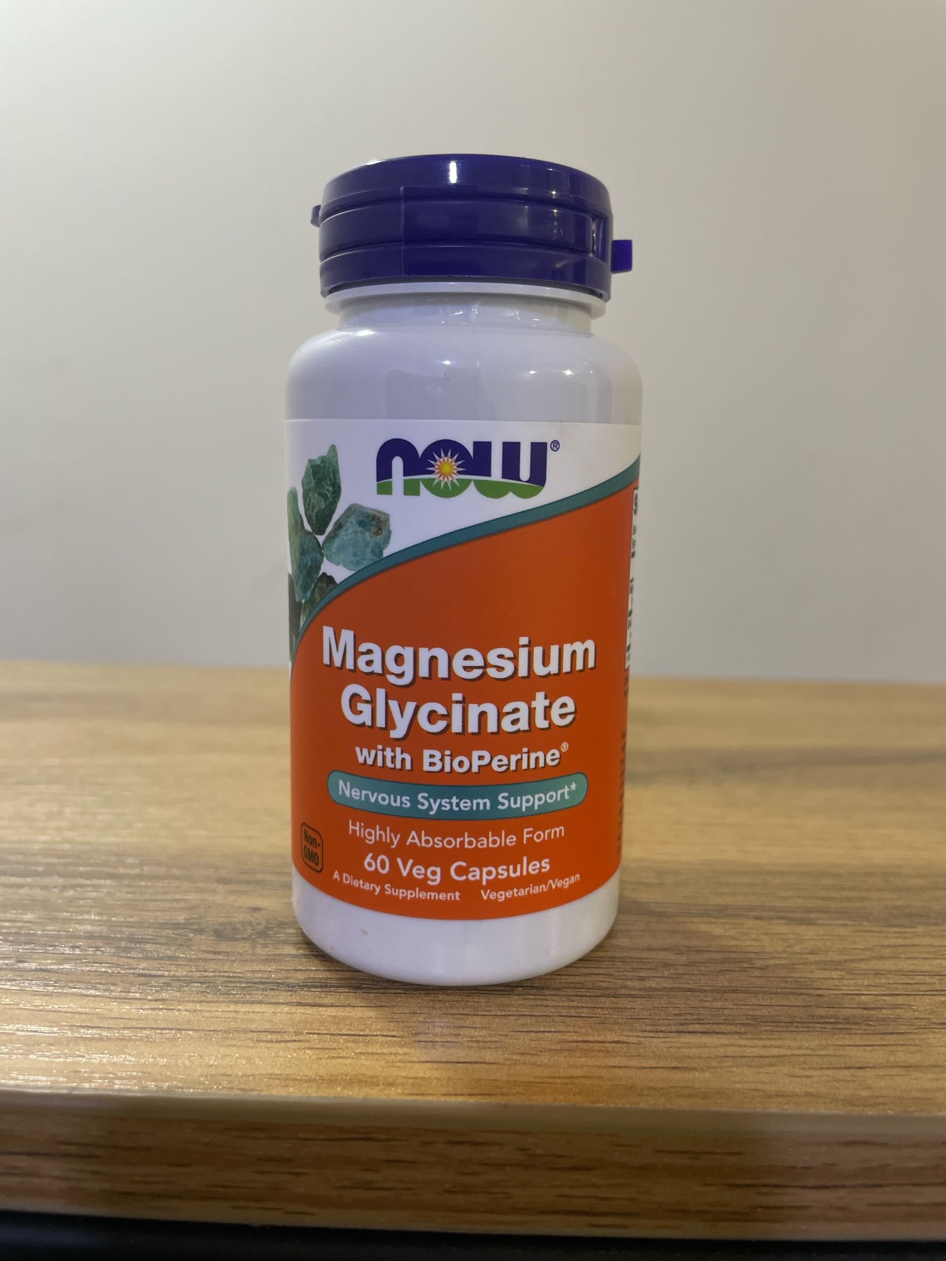 Now Magnesium Glycinate 60 veg caps