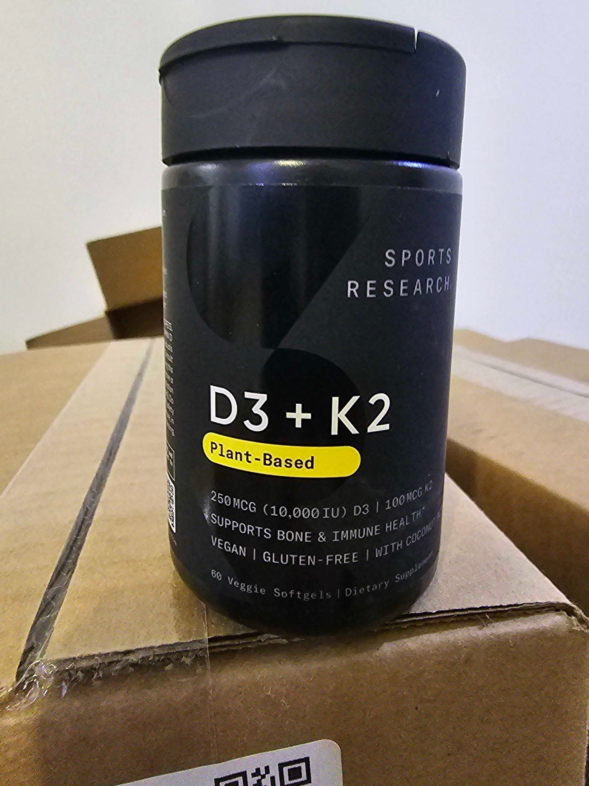 SPORTRESEARCH Vitamin D3+K2