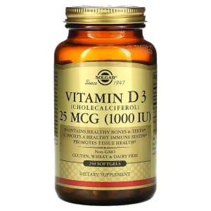 Solgar vitamin d3 125 mcg(5000 IU) 60 tab