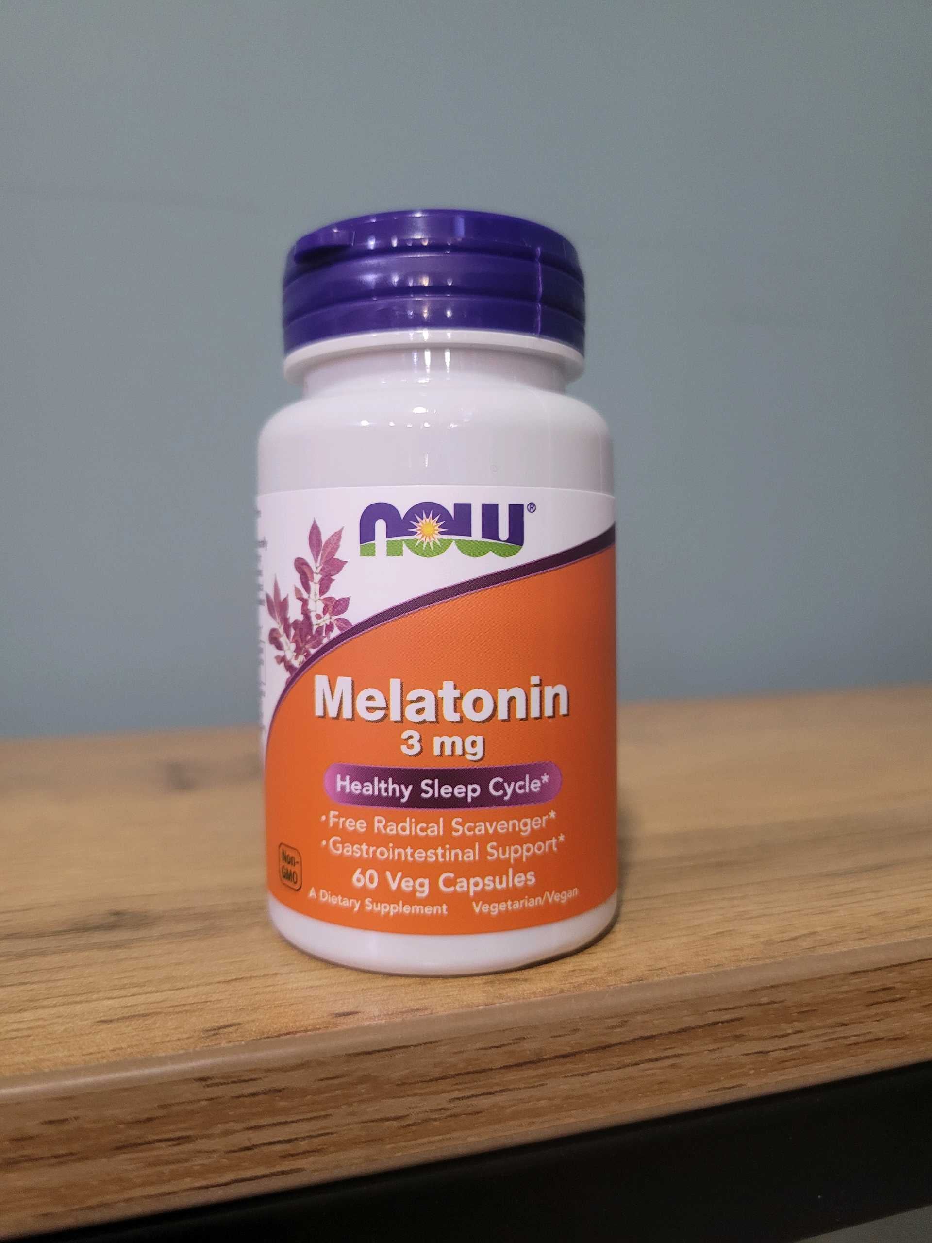 NOW FOODS MELATONIN 3MG 60CT