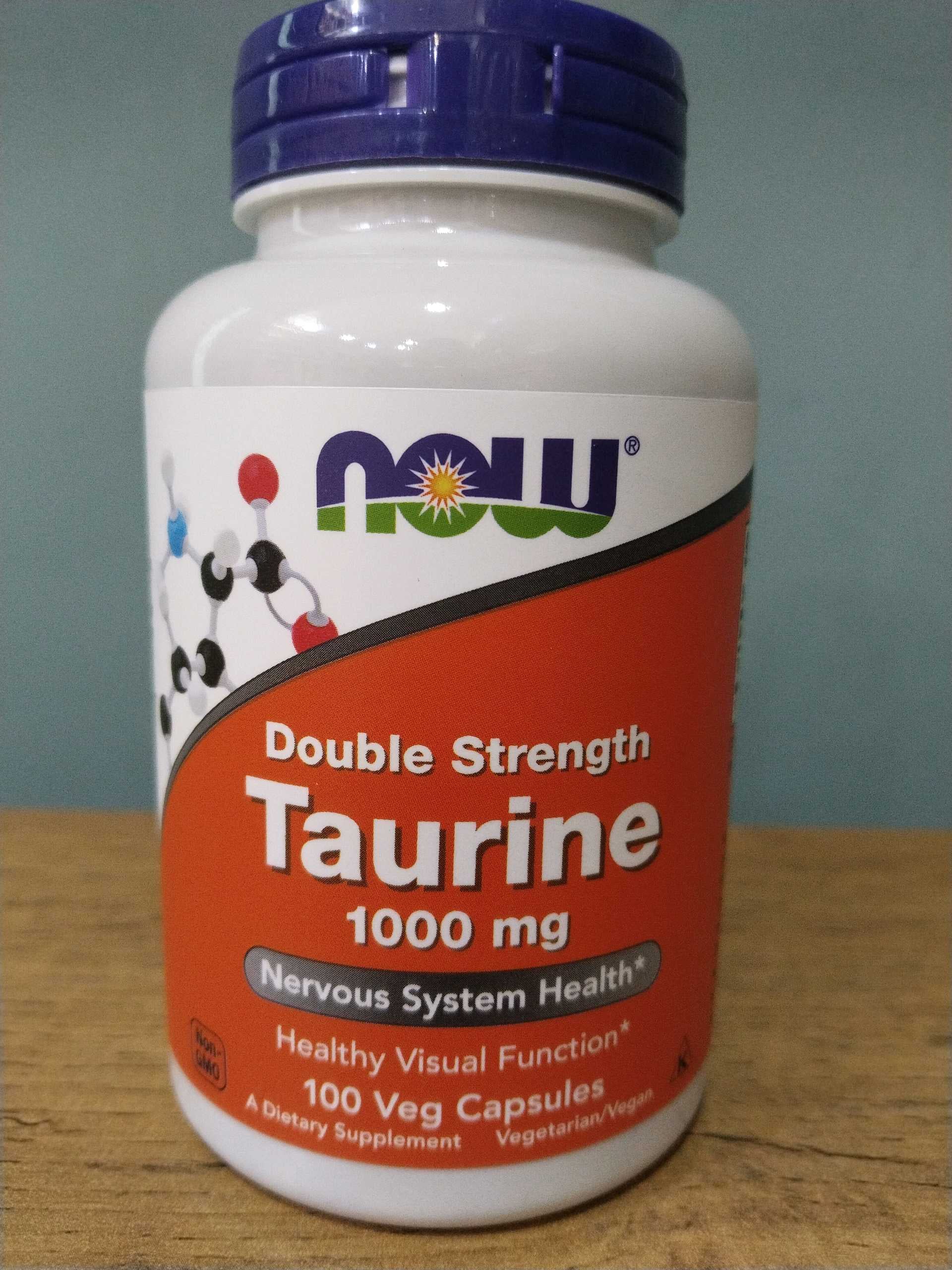 NOW FOODS TAURINE 1000MG 100CAPS