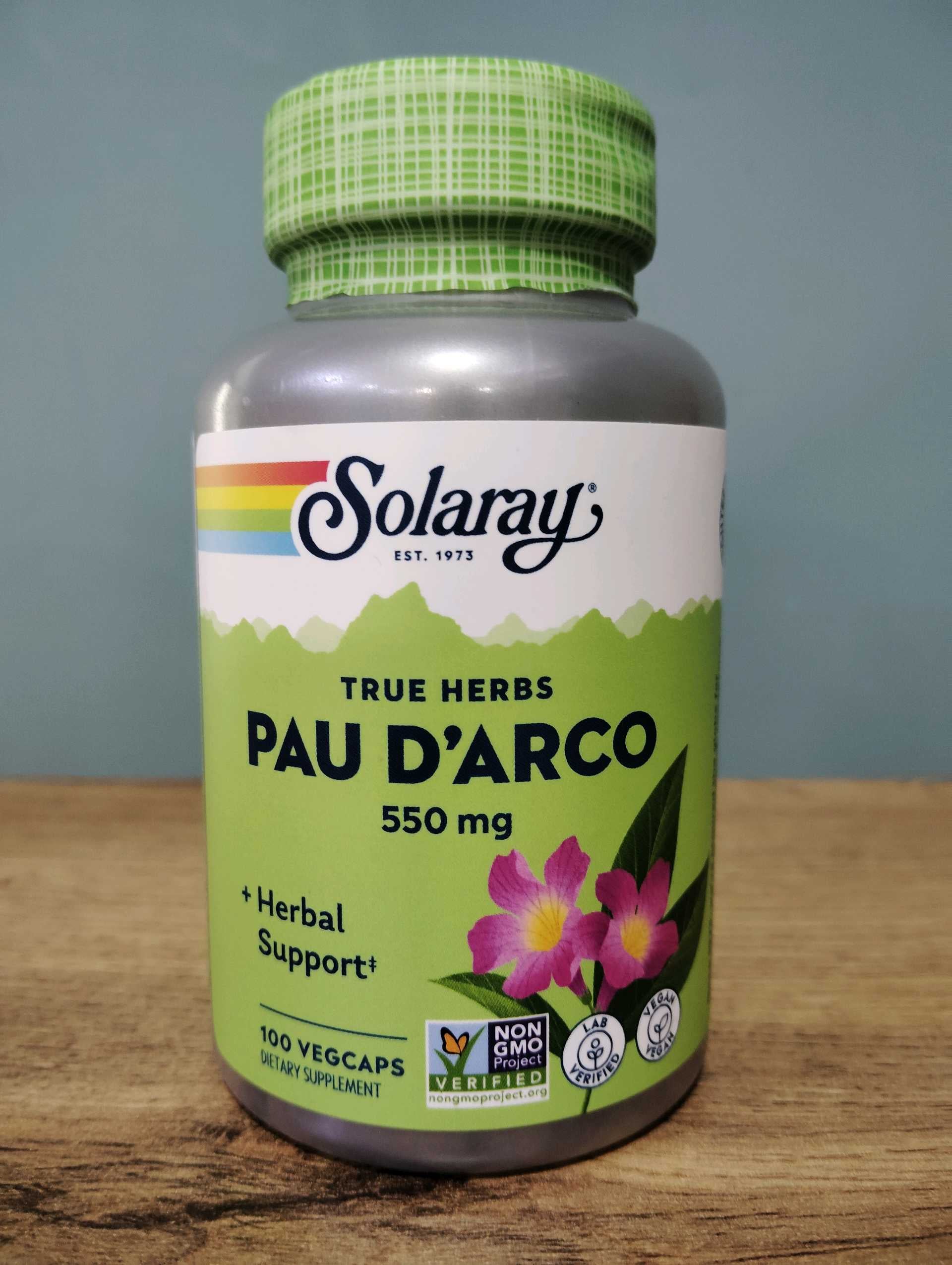 Solaray Pau D`ARCO 550 mg
