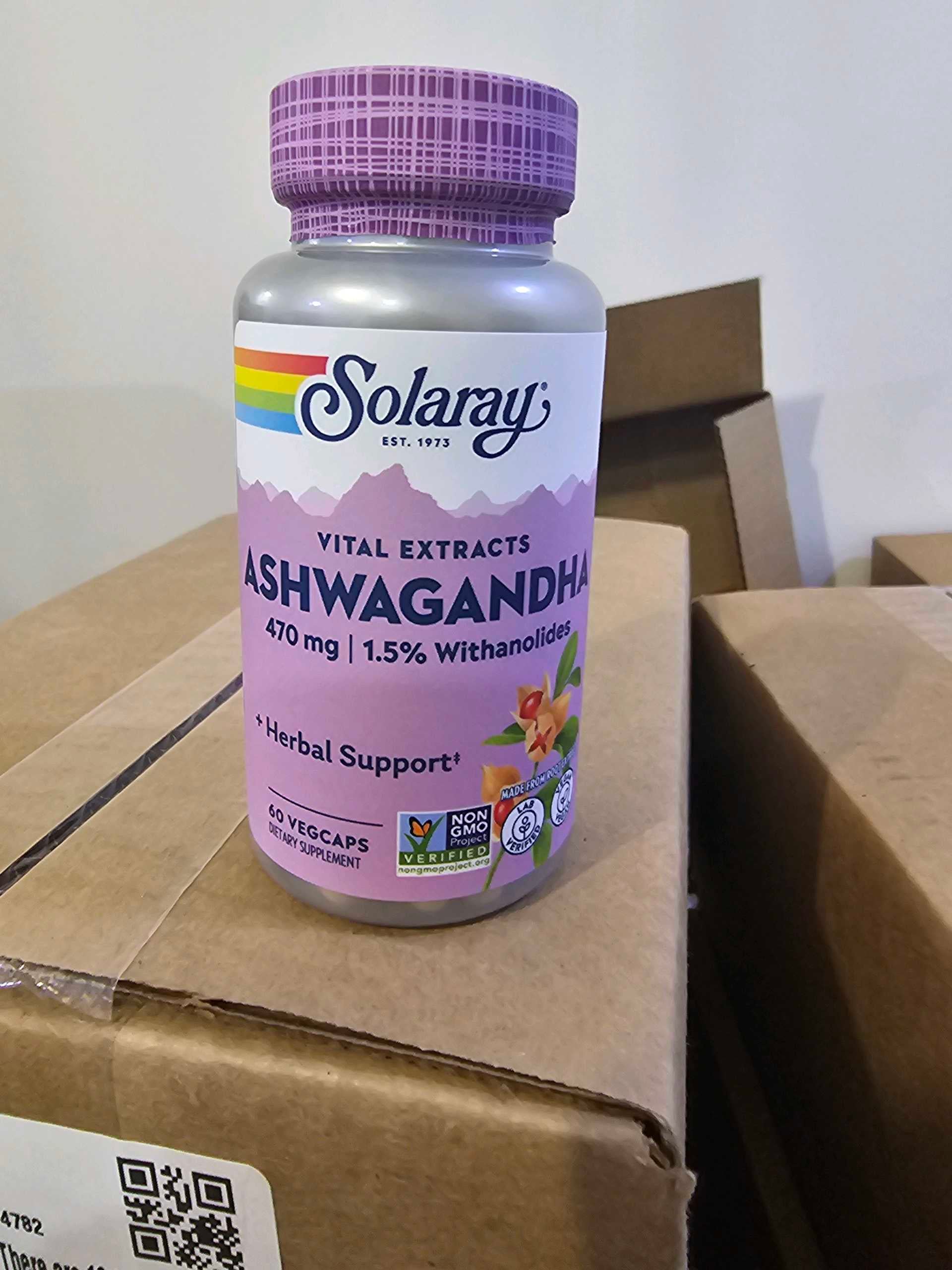 Solaray Ashwagandha Raoot Extract 470mg