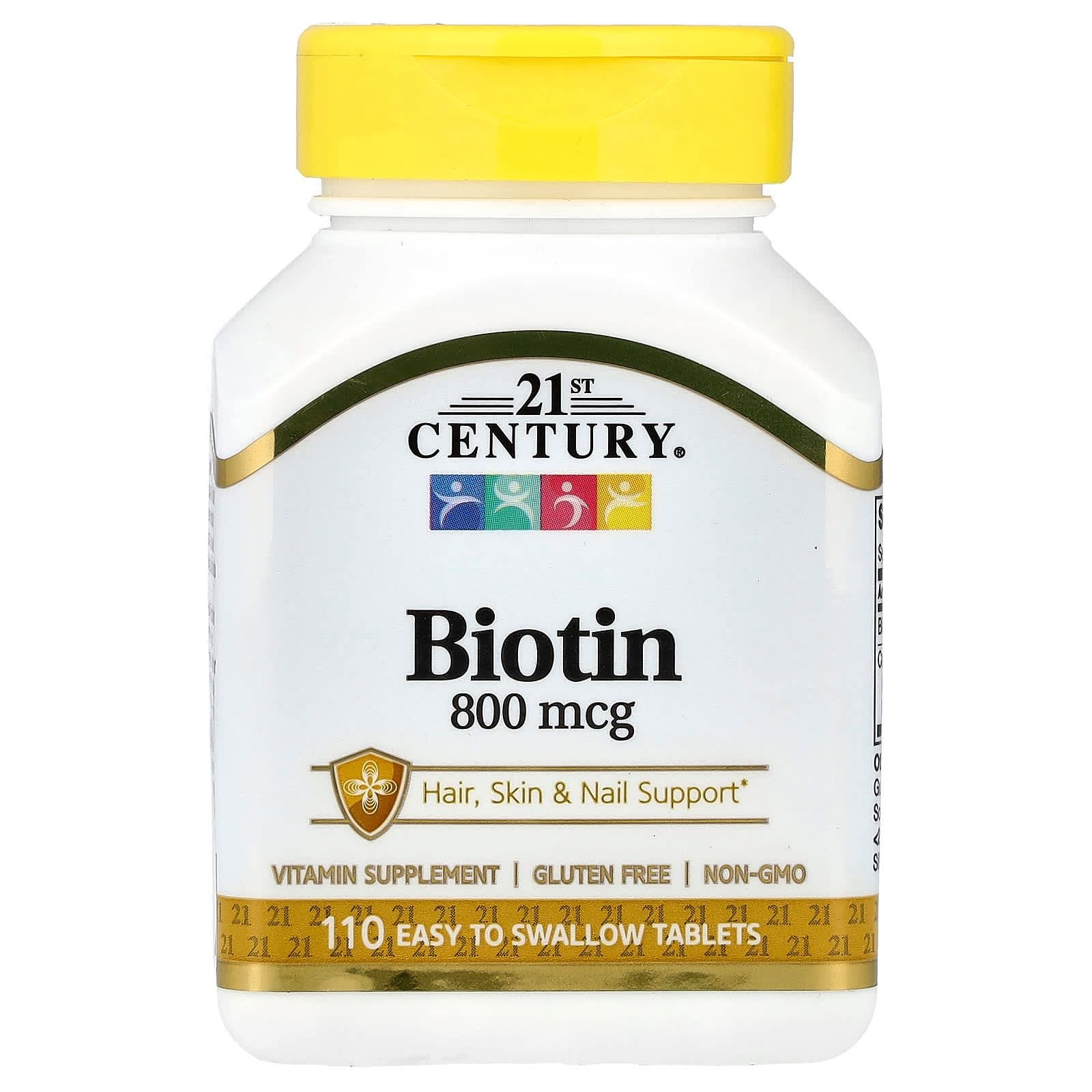21st century biotin 800 mcg 110 tab
