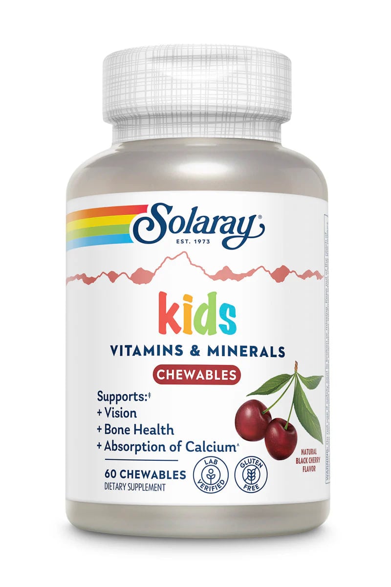 SOLARAY KIDS CHILDRENʻS VITAMINS&MINERALS