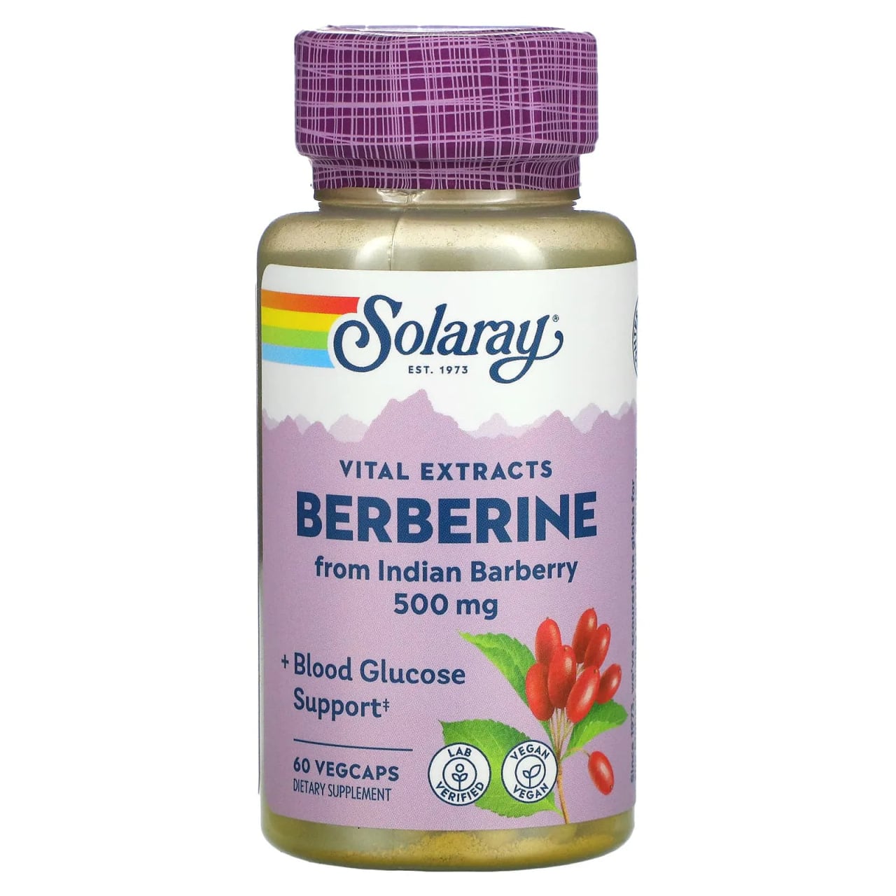 Solaray Berberine Root Extract 500mg