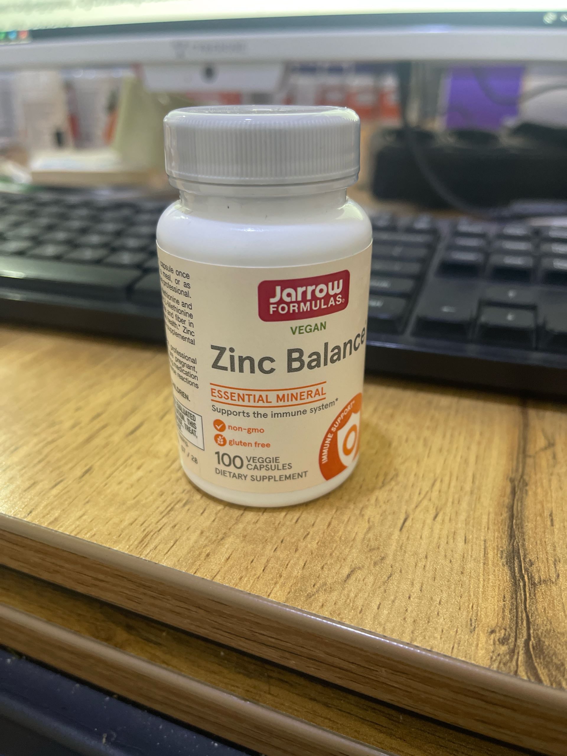 Jarrow Formulas Zinc Balance