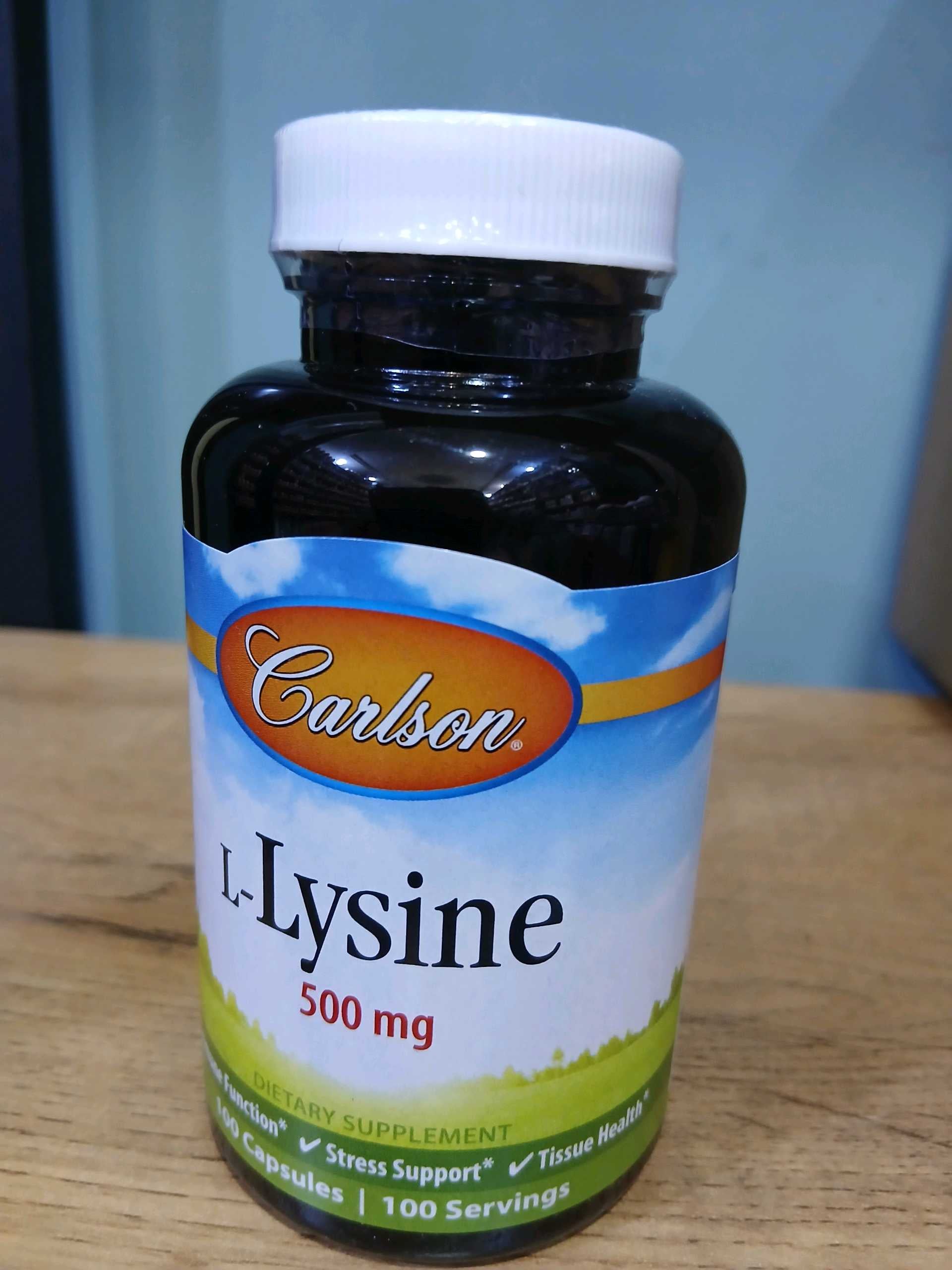 CArlson L-Lysine 100 Capsules